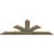 Ekena Millwork Richland Rough Sawn Timber Gable Bracket, Douglas Fir, 72"W x 27"H x 2"D x 6"F, 9/12 Pitch GBW072X27X0206RIC00RDF - alternate 2